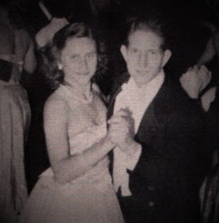 Erwin Hansen, Anfang der 50er-Jahre mit seiner ersten Frau Ursula (Quelle: Tanzspiegel)