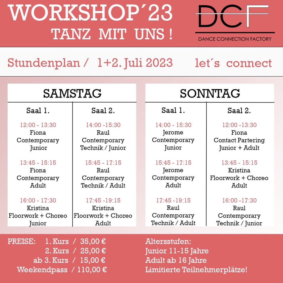 2023 Stundenplan